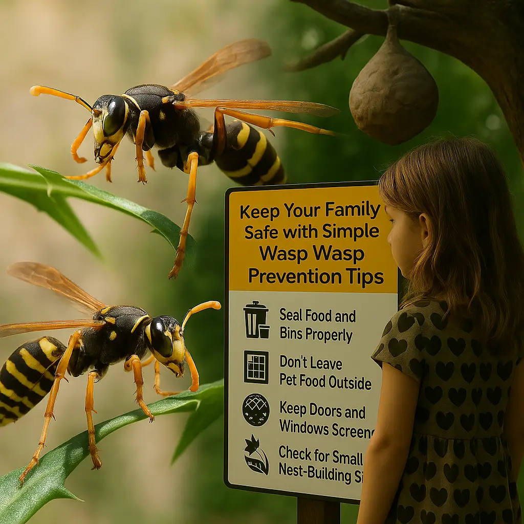 Keep Your Family Safe with Simple Wasp Prevention Tips