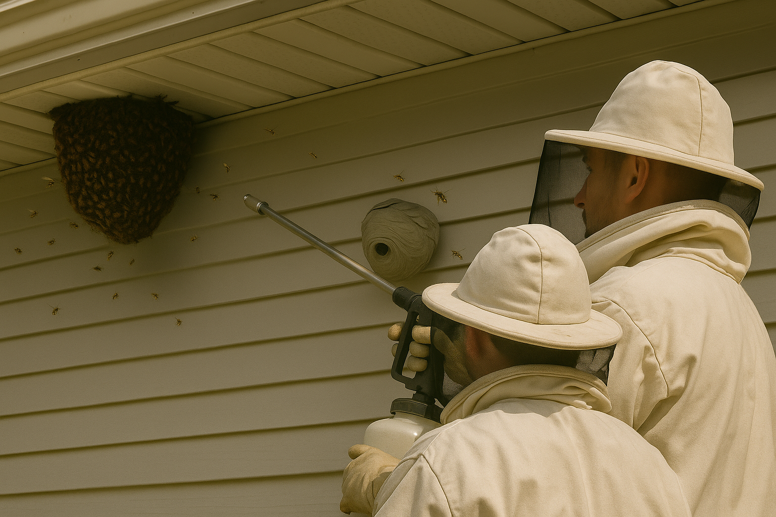 Safe and Simple Wasp Nest Removal Techniques