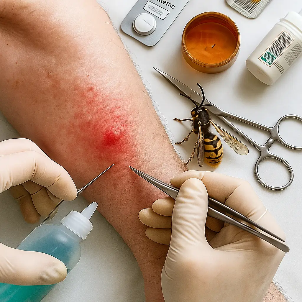 Treating Wasp Stings Safely and Quickly